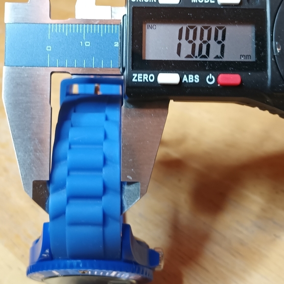 X ICE watch Forever Blue 3 hand Japanese movement with date, blue silicone b - Picture 10 of 11